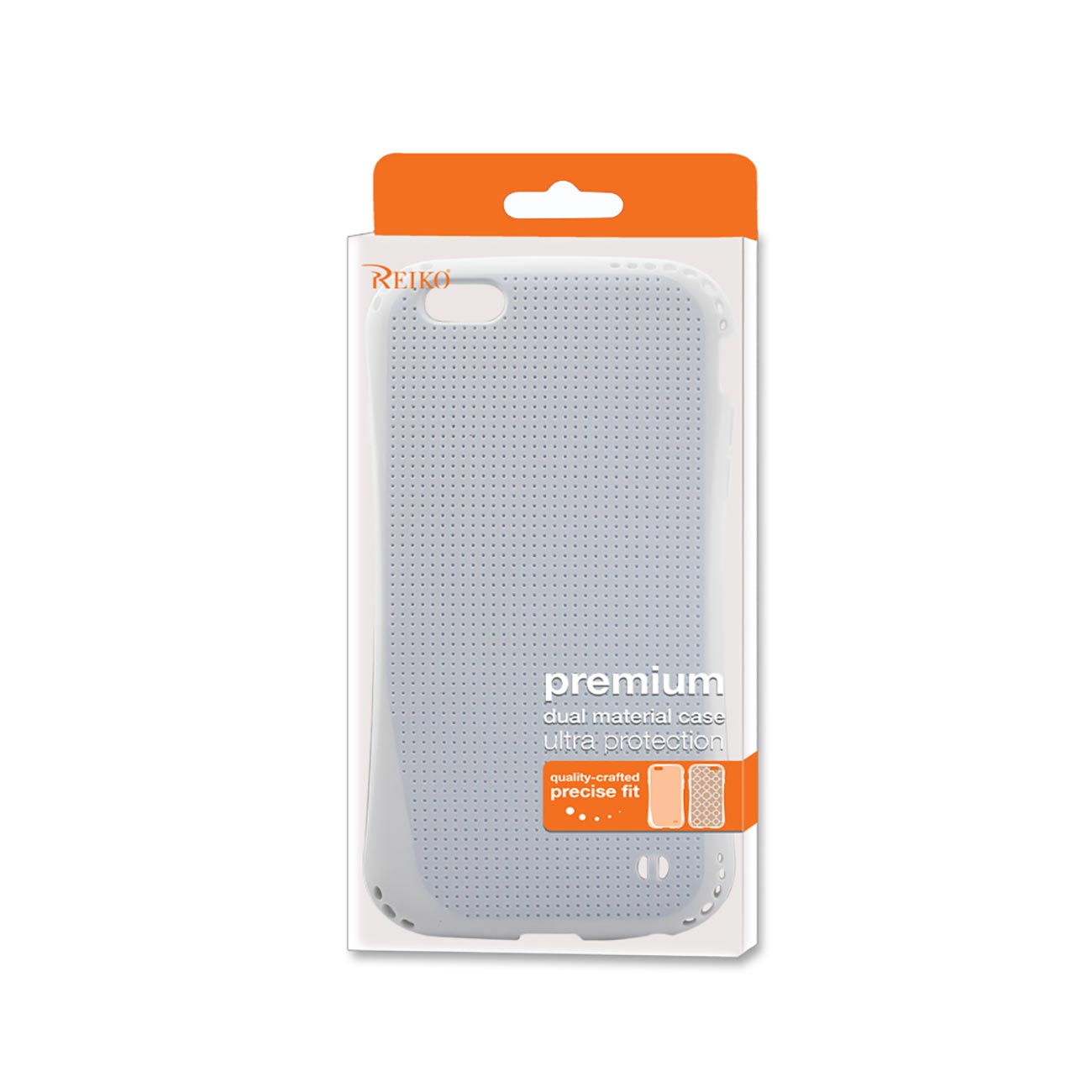 Case Drop Proof Air Cushion With Chain Hole iPhone 6S/ 6 White Color