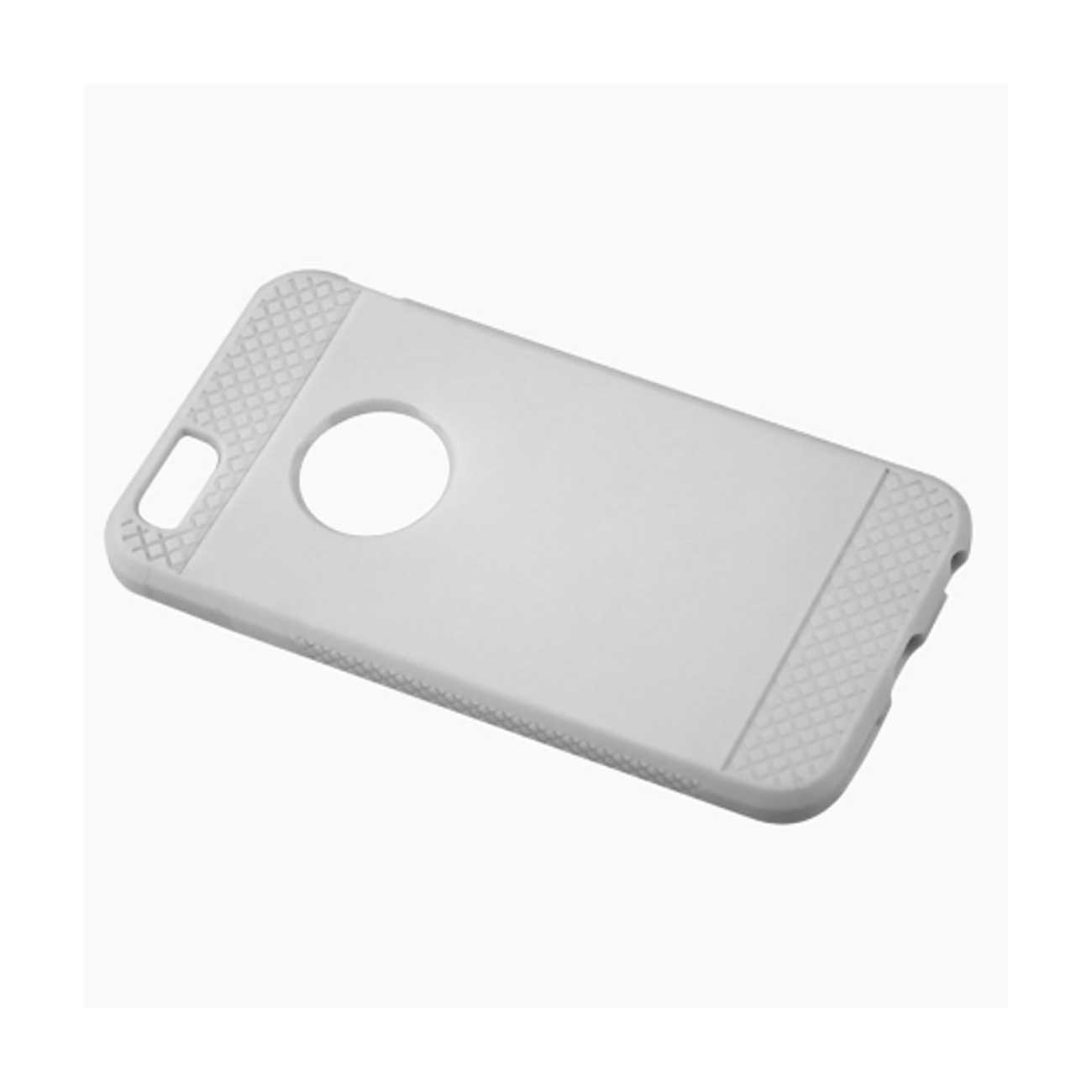 Case Gel TPU Ridges iPhone 6S/ 6 White Color