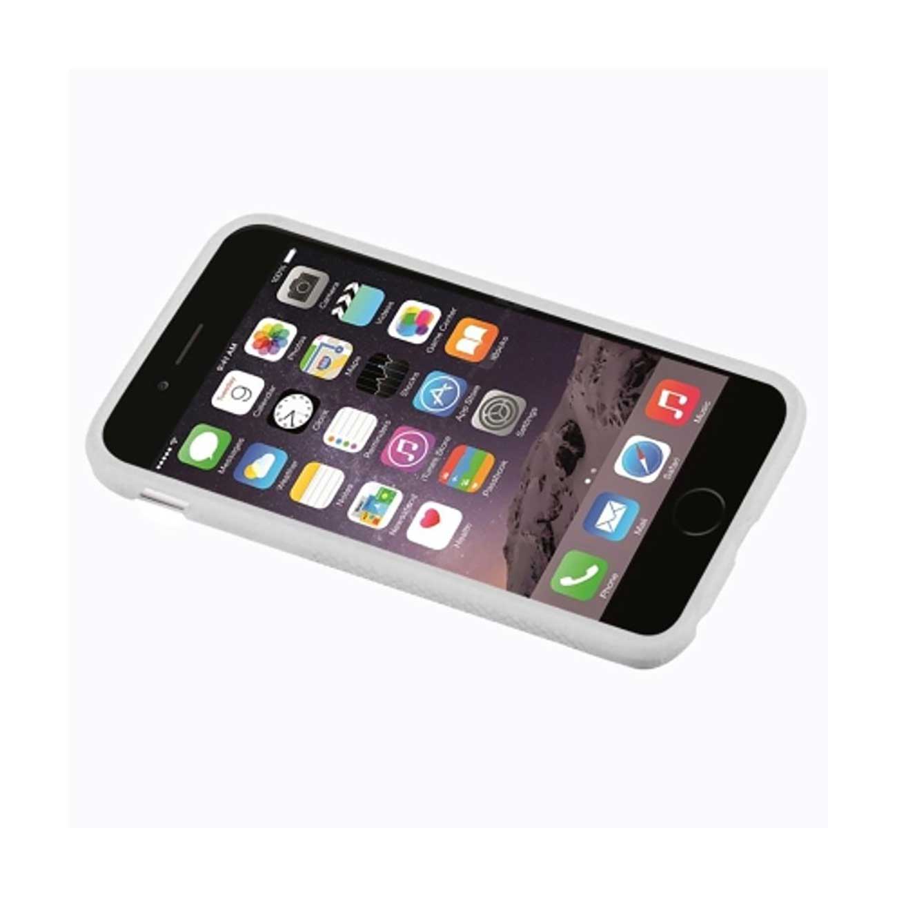 Case Gel TPU Ridges iPhone 6S/ 6 White Color