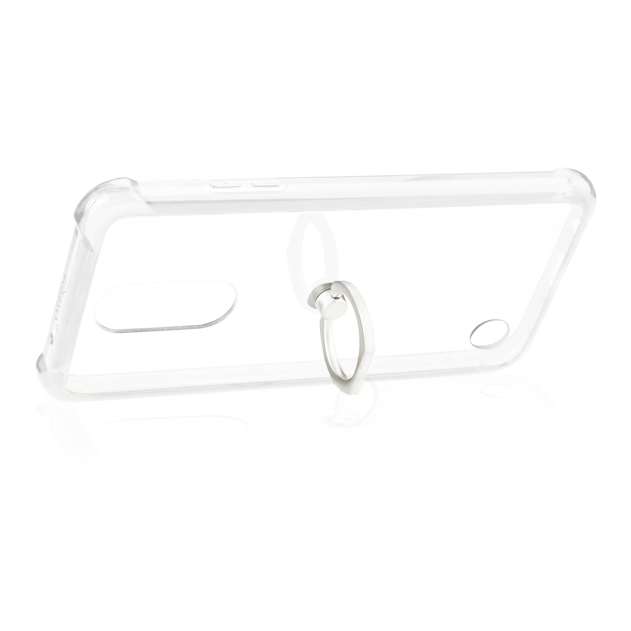 Case Bumper Aristo Air Cushion Protector Ring Holder LG Fortune/ Phoenix 3/ Clear