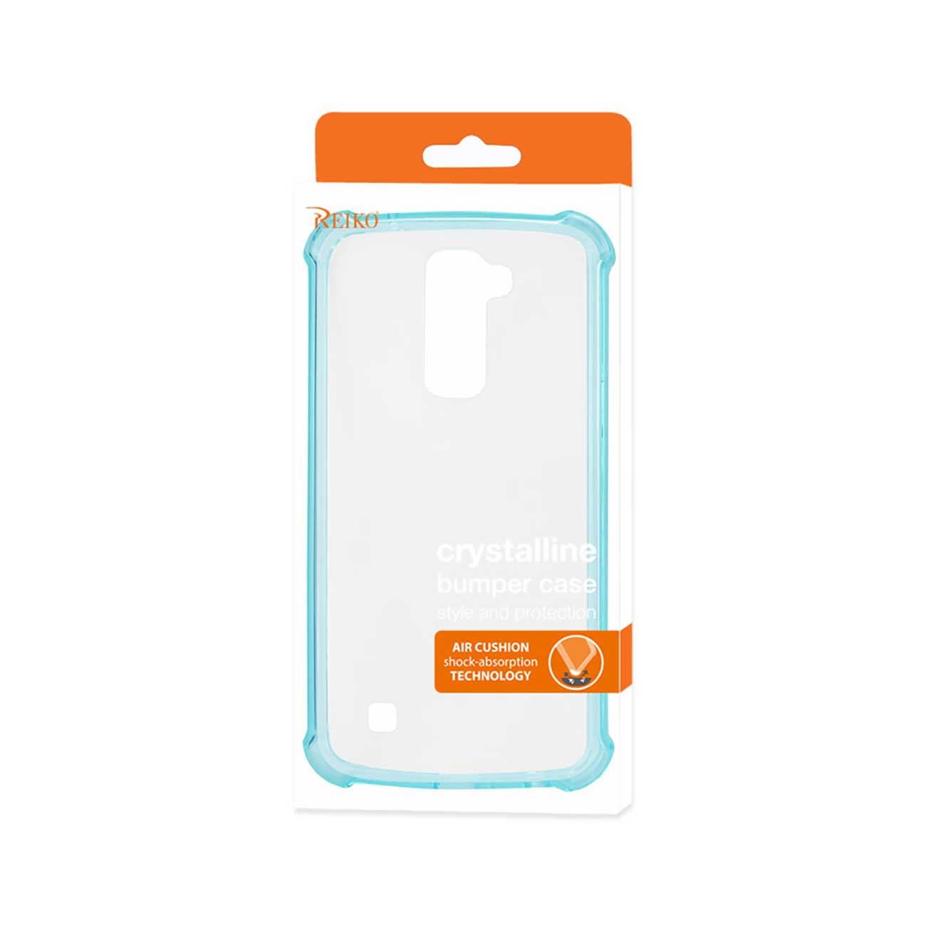 Case Bumper Air Cushion Protection LG K10 Clear Navy Color