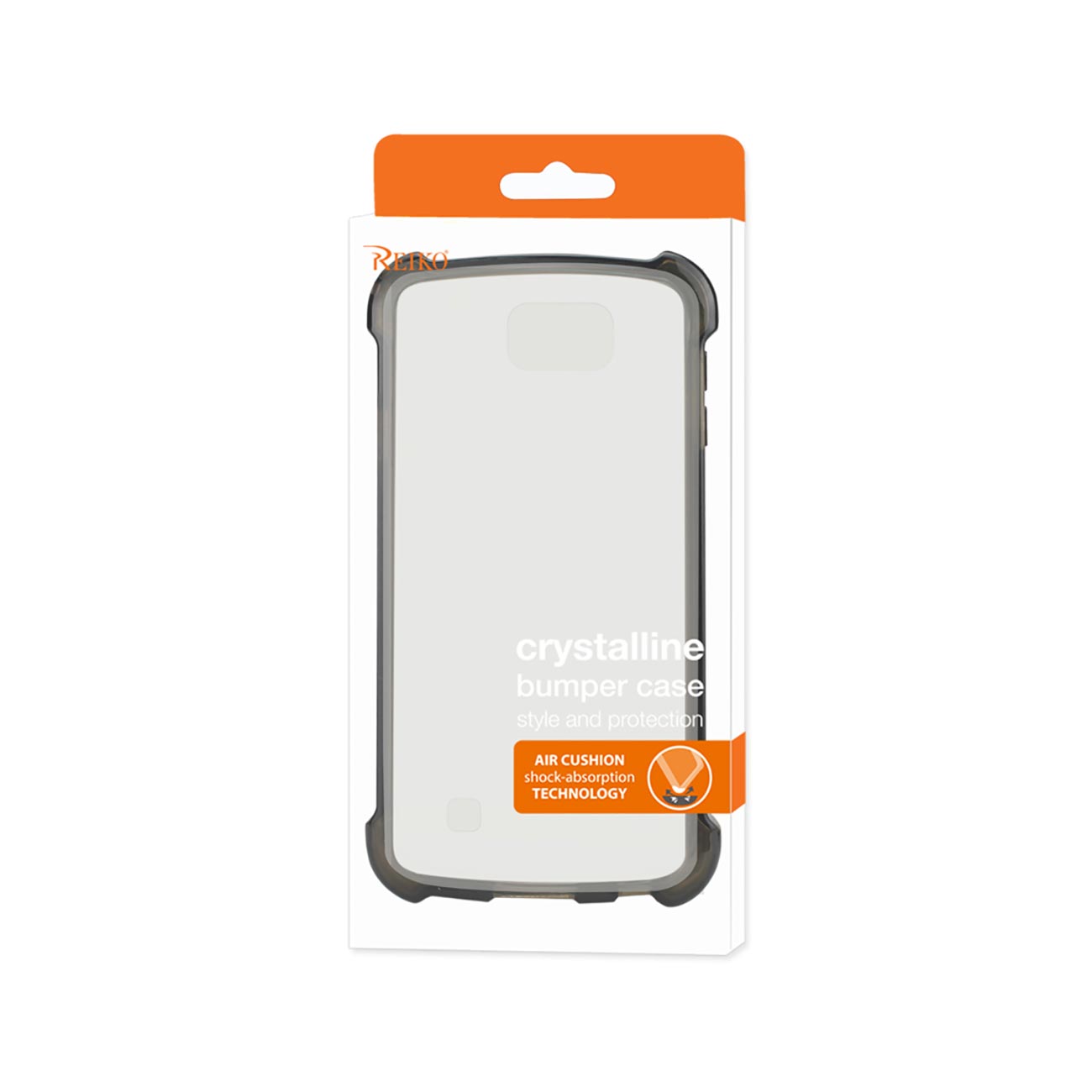 Case Clear Bumper Air Cushion Protection LG Spree Clear Black Color
