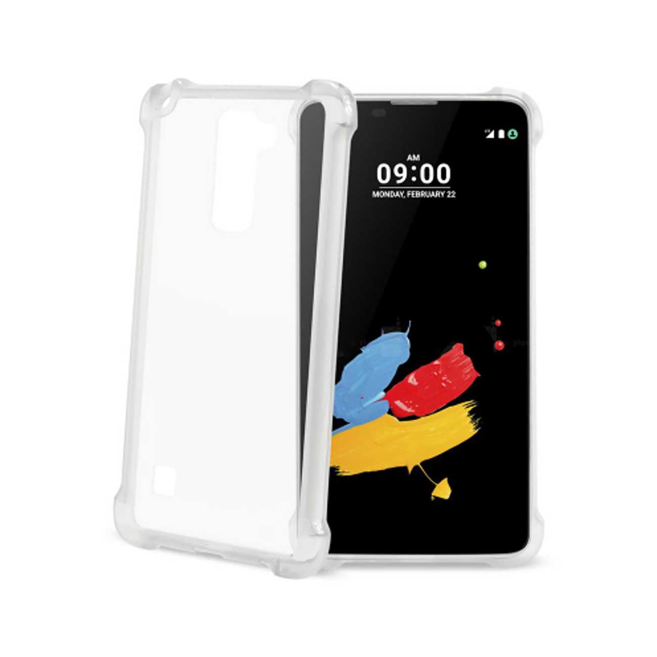 Case Bumper Clear Air Cushion Protection LG Stylus 2 Clear