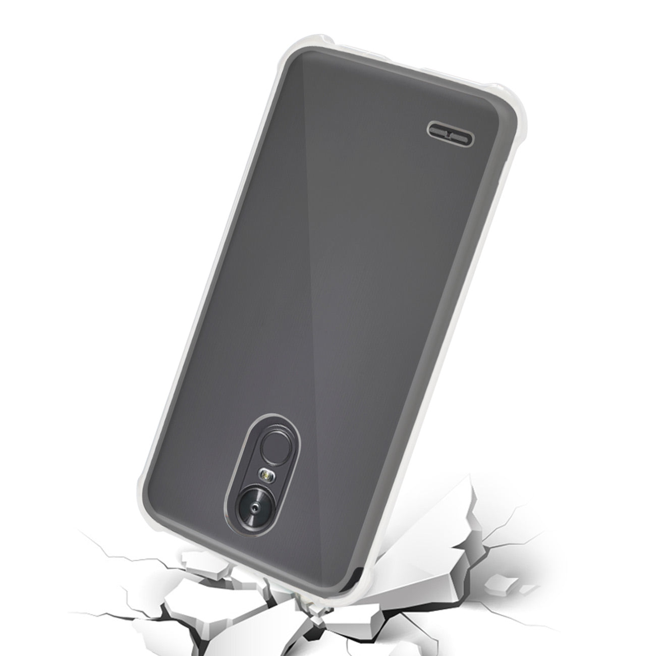 Case Bumper Clear Air Cushion Protection LG Stylo 3 Stylus 3 Clear