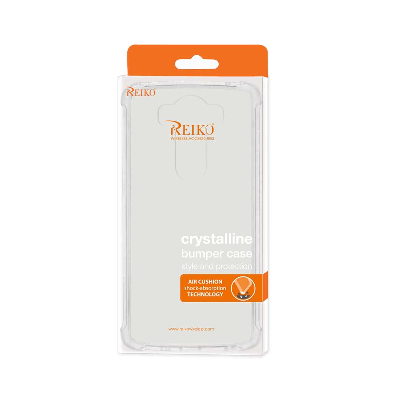 LG V10 Clear Bumper Case With Air Cushion Protection In Clear