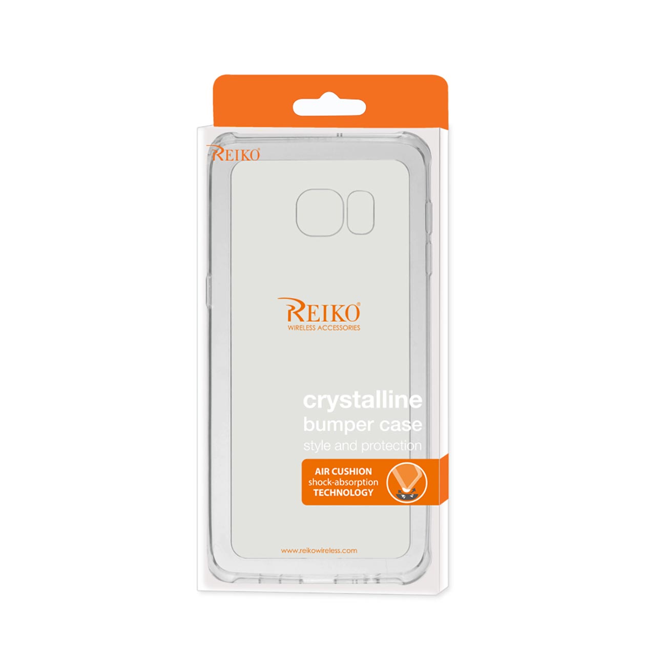 Samsung Galaxy S6 Edge Plus Clear Bumper Case With Air Cushion Protection In Clear