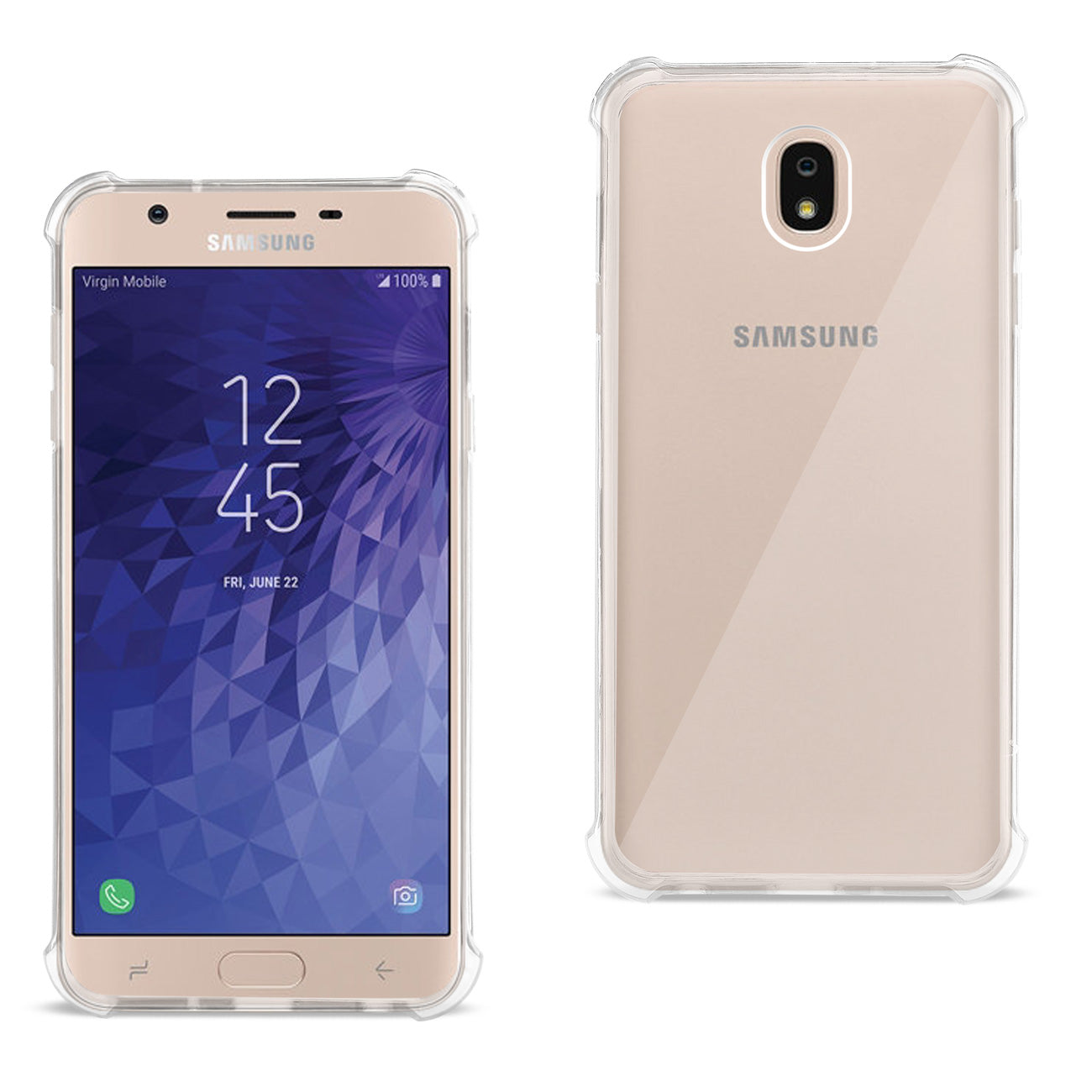 Case Bumper Air Cushion Protection Samsung J7(2018) Clear
