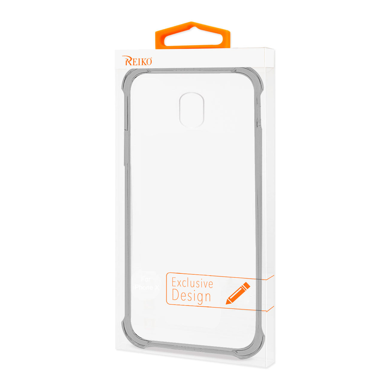Case Bumper Air Cushion Protection Samsung J7(2018) Clear Black Color