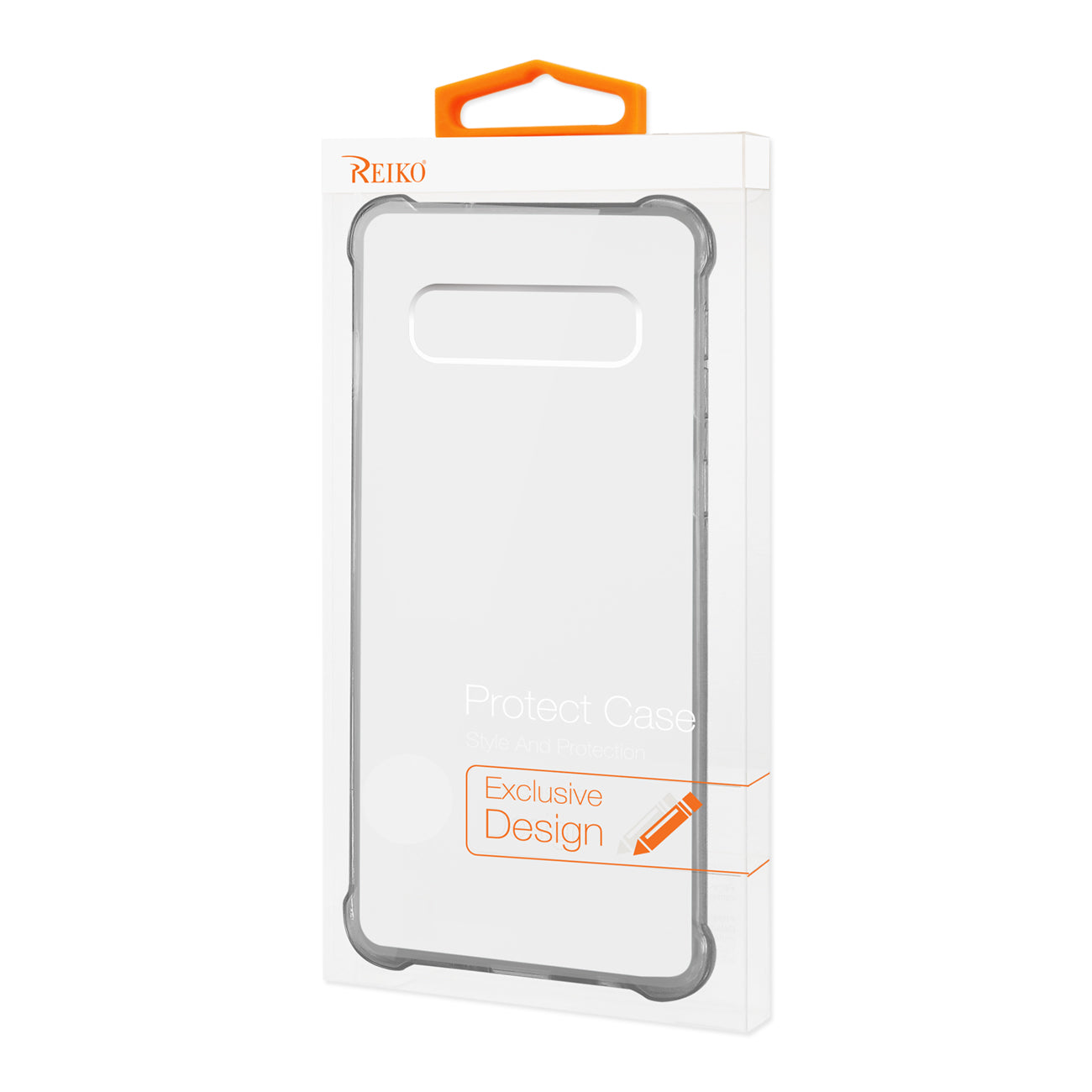Case Bumper Clear Air Cushion Protection SAMSUNG GALAXY S10 Clear Black Color