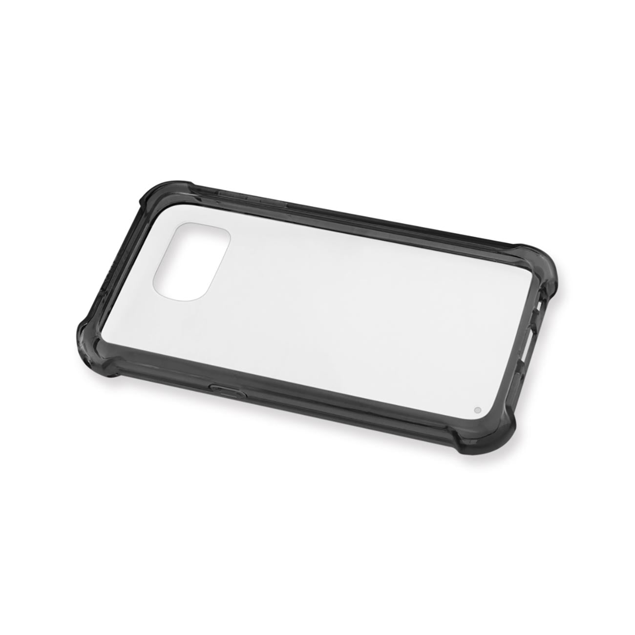 Samsung Galaxy S7 Clear Bumper Case With Air Cushion Protection In Clear Black