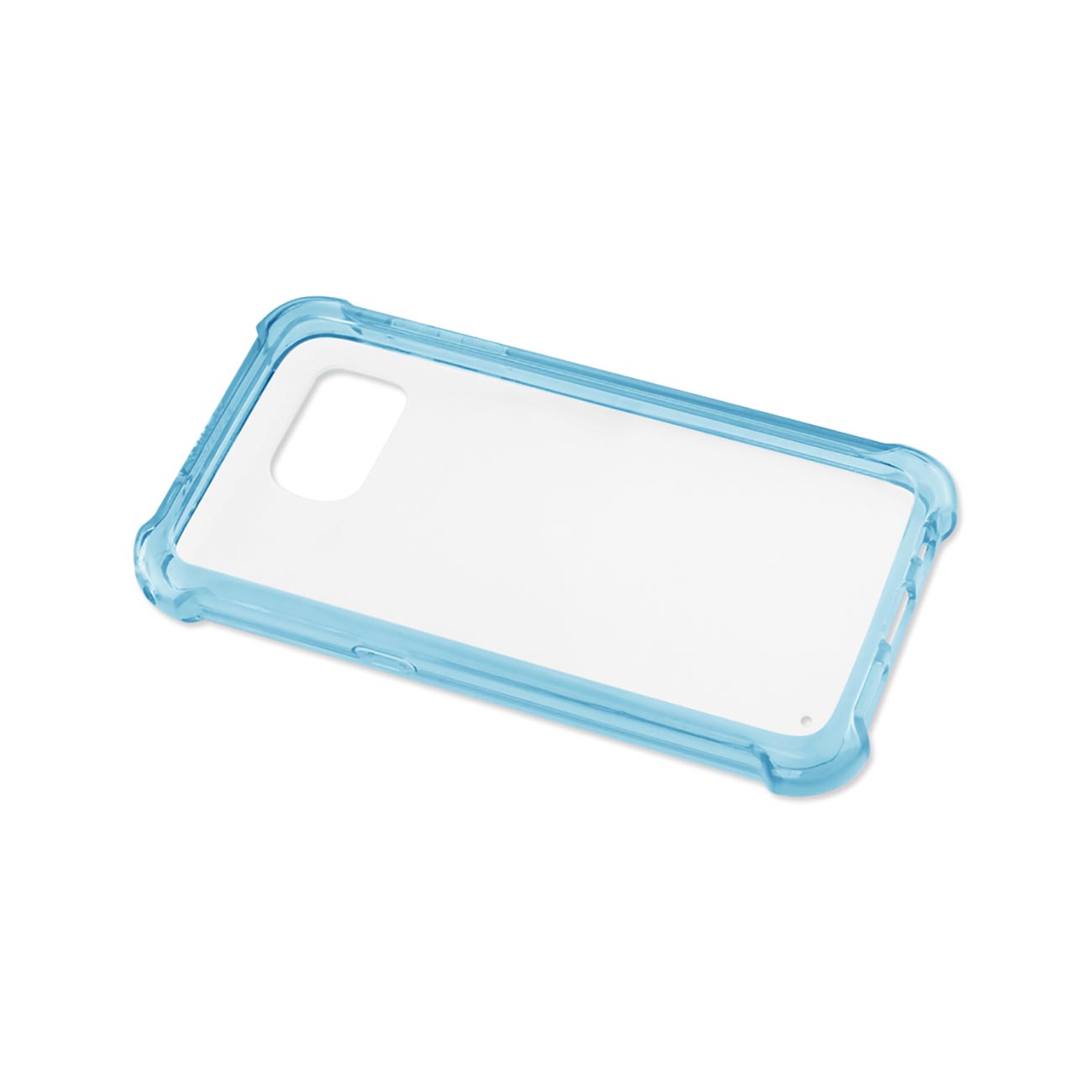 Samsung Galaxy S7 Clear Bumper Case With Air Cushion Protection In Clear Navy