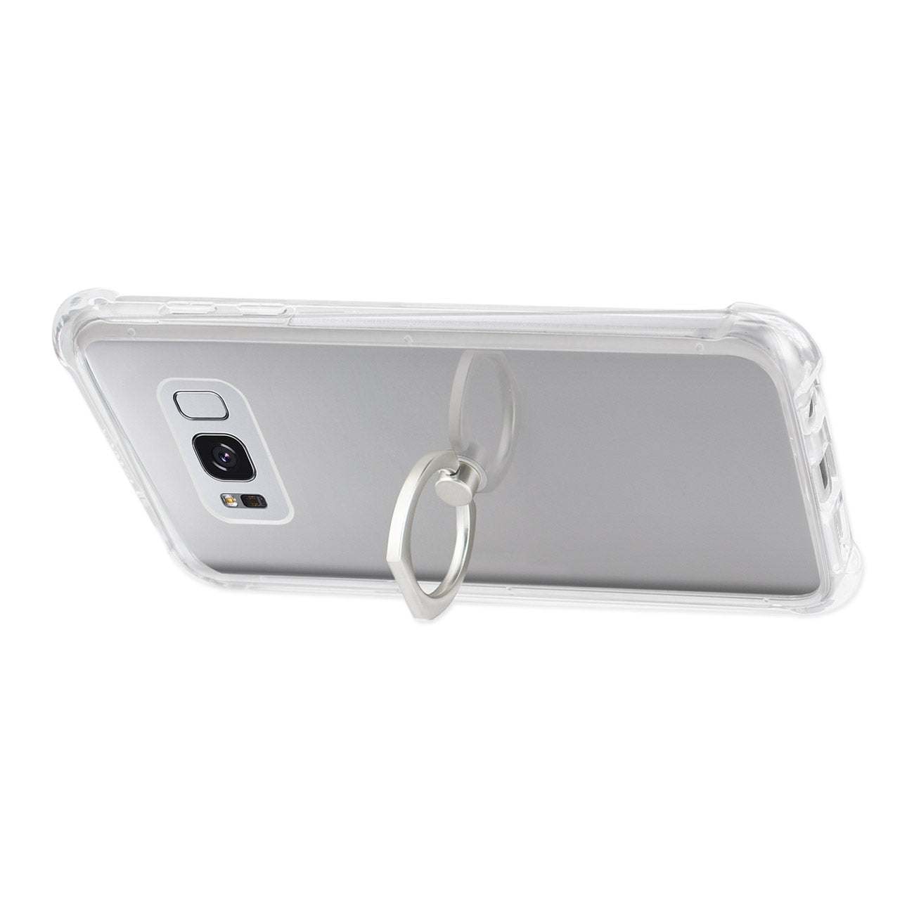 Case Bumper Air Cushion Protector Ring Holder Samsung Galaxy S8 Transparent