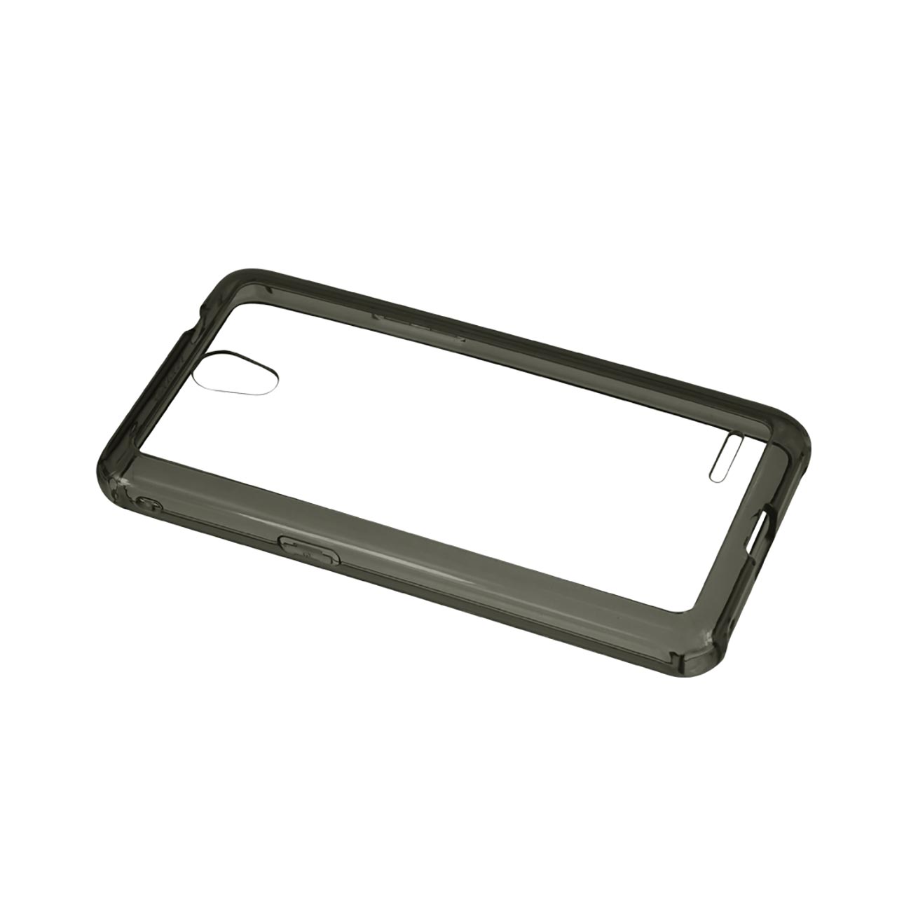 Case Clear Bumper Air Cushion Protection ZTE Prestige Clear Black Color