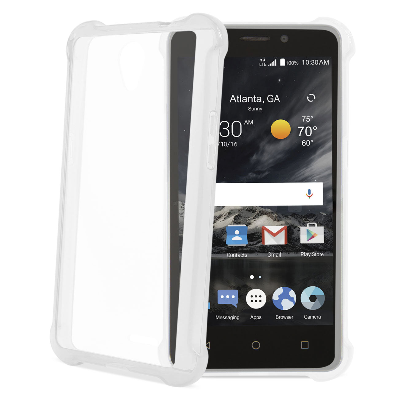Case Bumper Clear Air Cushion Protection ZTE Maven 2/ Chapel (Z831) Clear