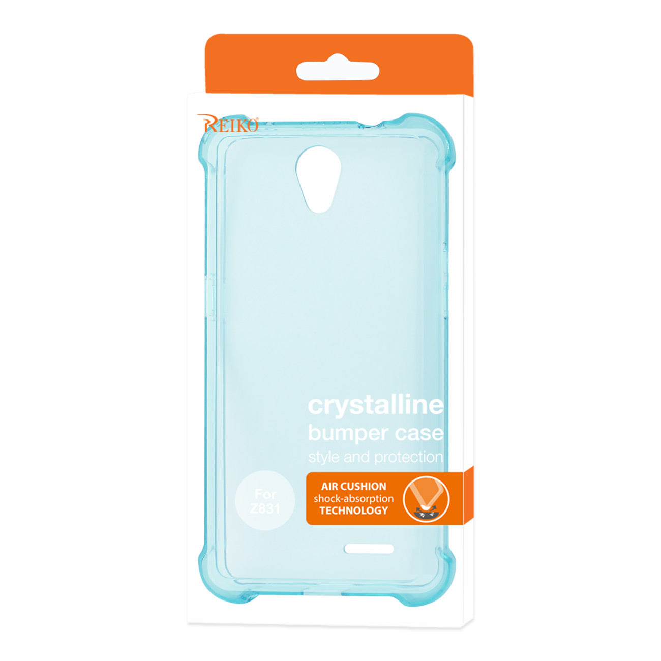 Case Bumper Clear Air Cushion Protection ZTE Maven 2/ Chapel (Z831) Clear Navy Color