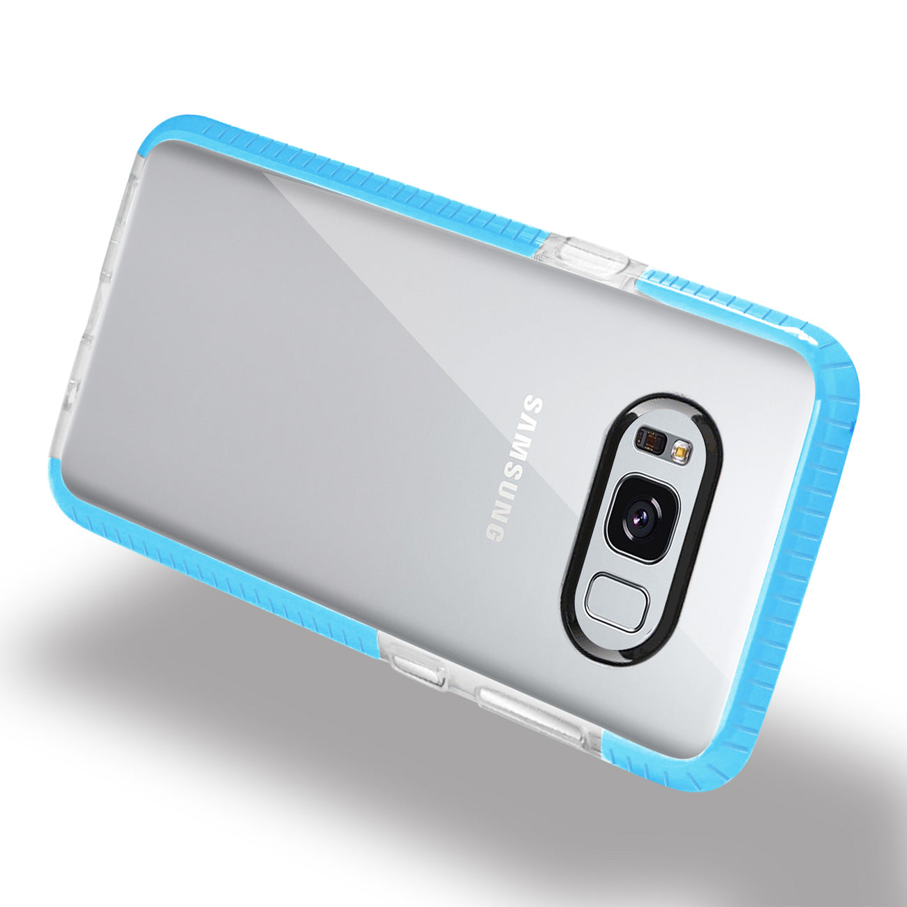 Case TPU Soft Transparent Samsung Galaxy S8/ SM Clear Blue Color