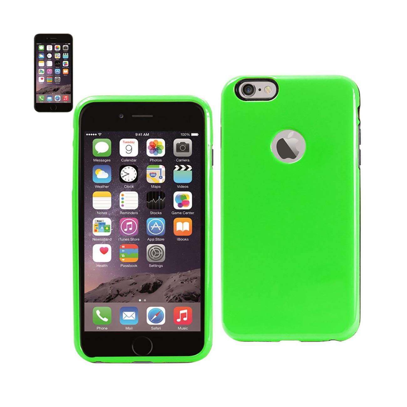 Case Slim Armor Candy Shield iPhone 6 Green Color