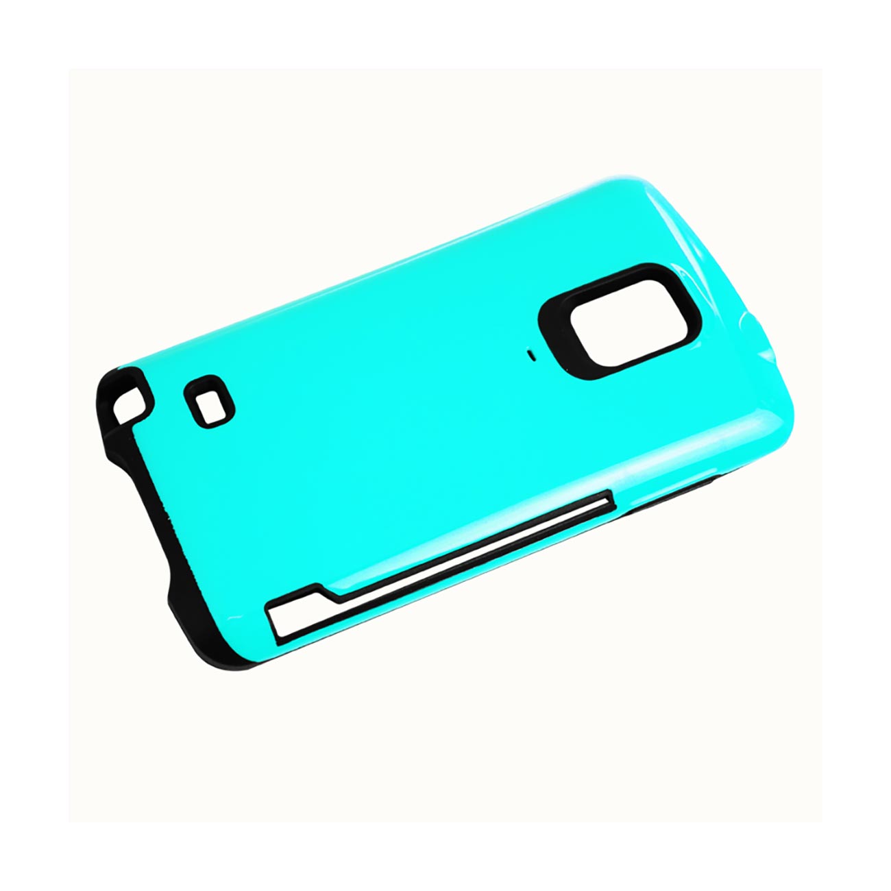 Samsung Galaxy Note 4 Candy Shield Case With Card Holder In Blue