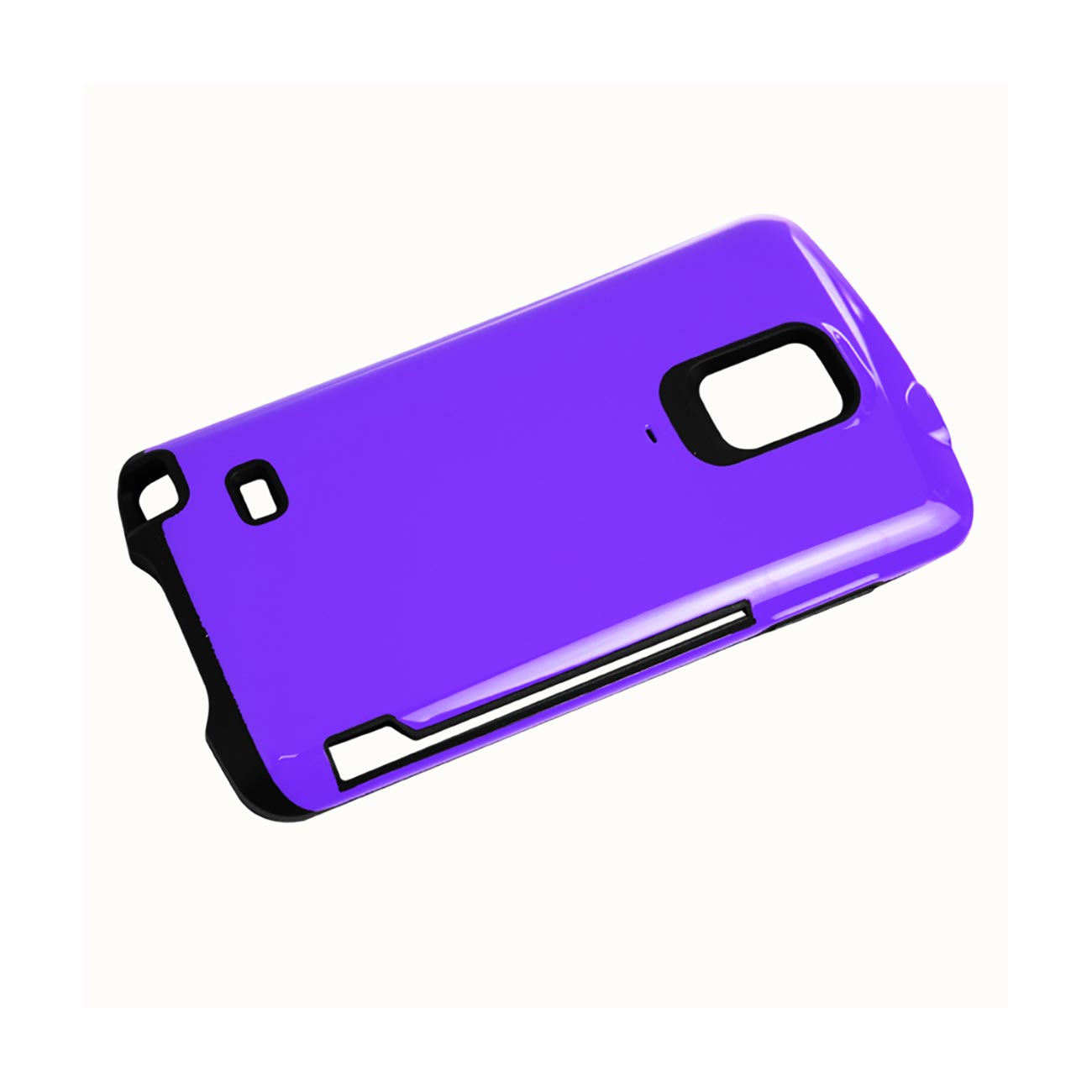 Samsung Galaxy Note 4 Candy Shield Case With Card Holder In Purple