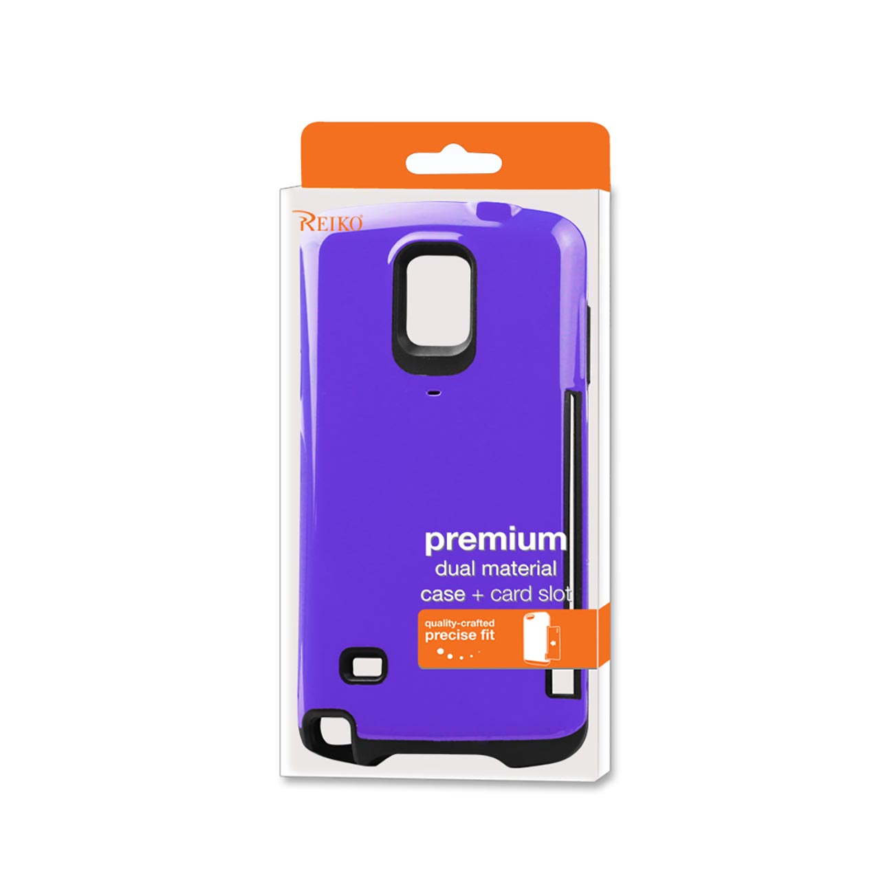 Samsung Galaxy Note 4 Candy Shield Case With Card Holder In Purple