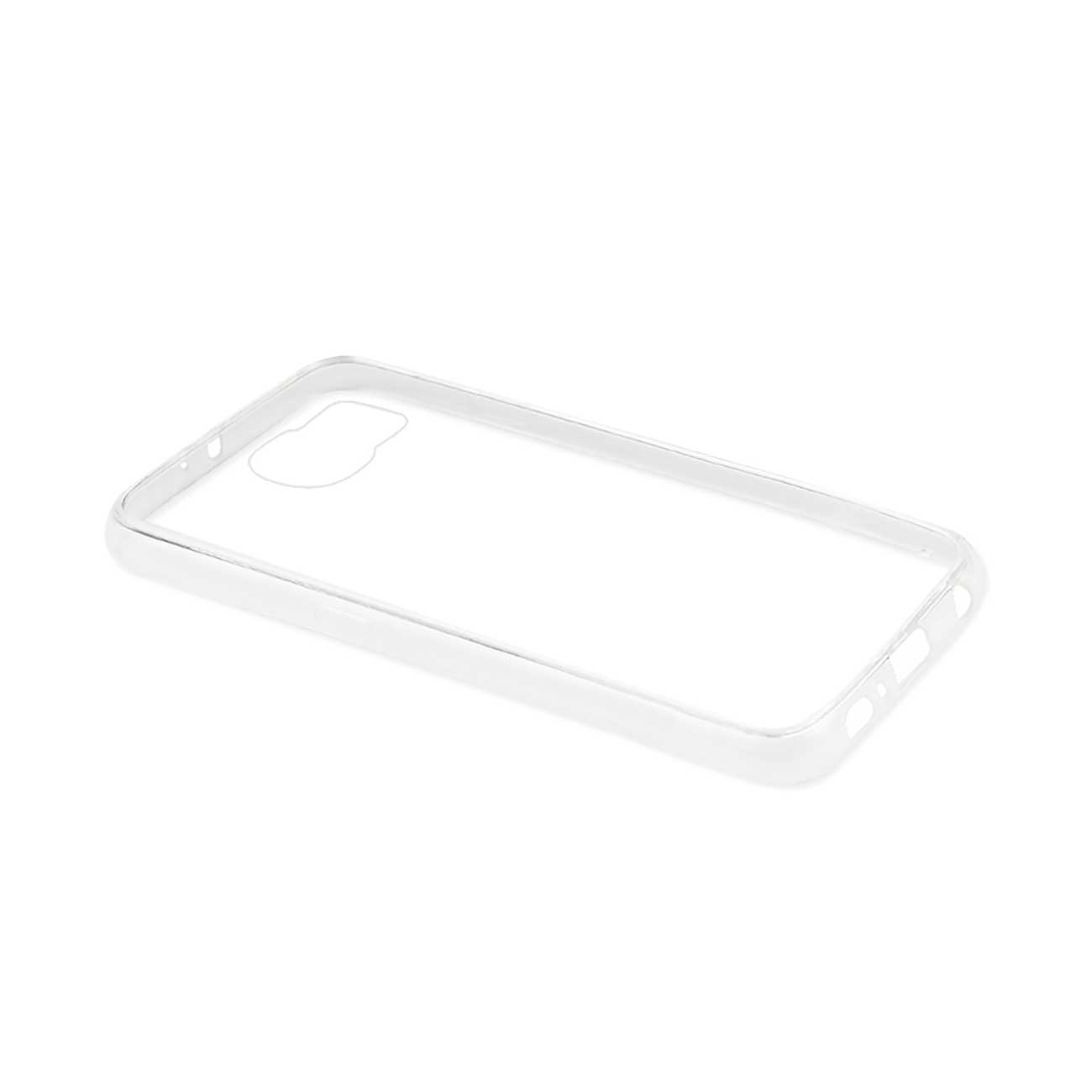 Samsung Galaxy S6 Clear Back Frame Bumper Case In Clear