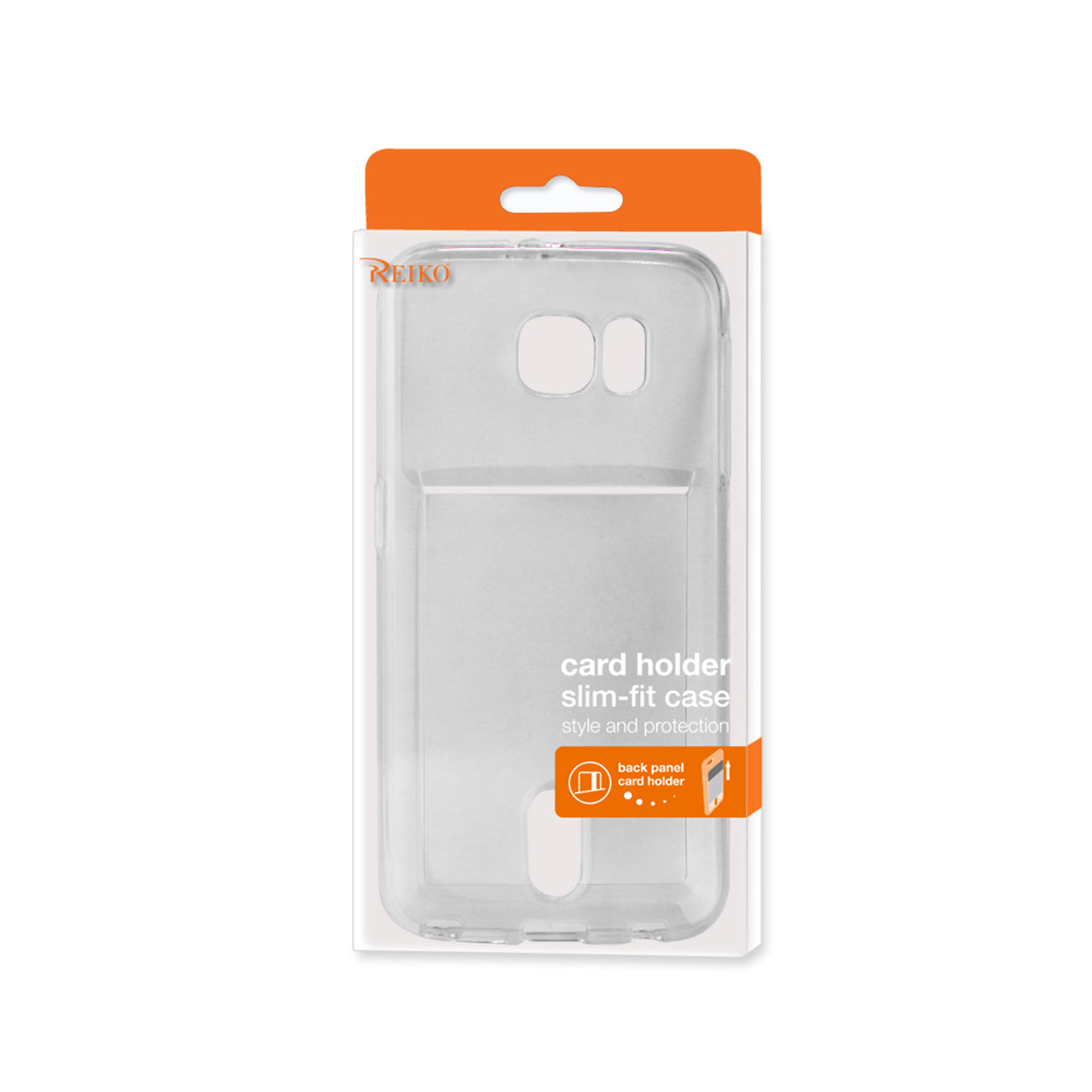 Samsung Galaxy Note 5Reiko Semi Clear Case With Card Holder In Clear