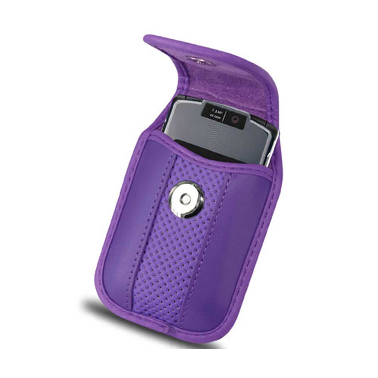 Vertical Pouch/Phone Holster Vp11A Motolola V3 Purple 4X0.5X2.1 Inches