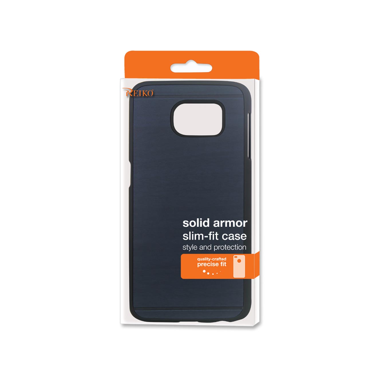 Case Wood Pattern Samsung Galaxy S6 Edge Navy Color